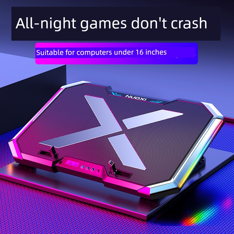 Colorful Star X15a Notebook Laptop Desktop Neutral Radiator 15.6-Inch Blowing Fan Mute Heating Pane Bracket Cooling Artifact Radiator Ventilating Fan Elevated Shelves