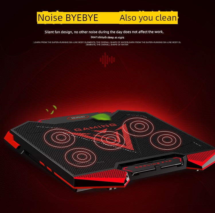 Colorful Star X15a Notebook Laptop Desktop Neutral Radiator 15.6-Inch Blowing Fan Mute Heating Pane Bracket Cooling Artifact Radiator Ventilating Fan Elevated Shelves