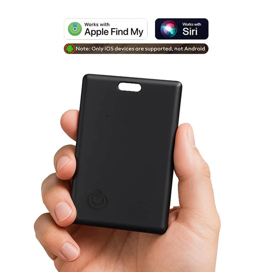 Wallet Finder Locator Card Air Tracker Tag Card Works with IOS Find My APP Bluetooth Tracking Device Smart Tag for Wallet Keys