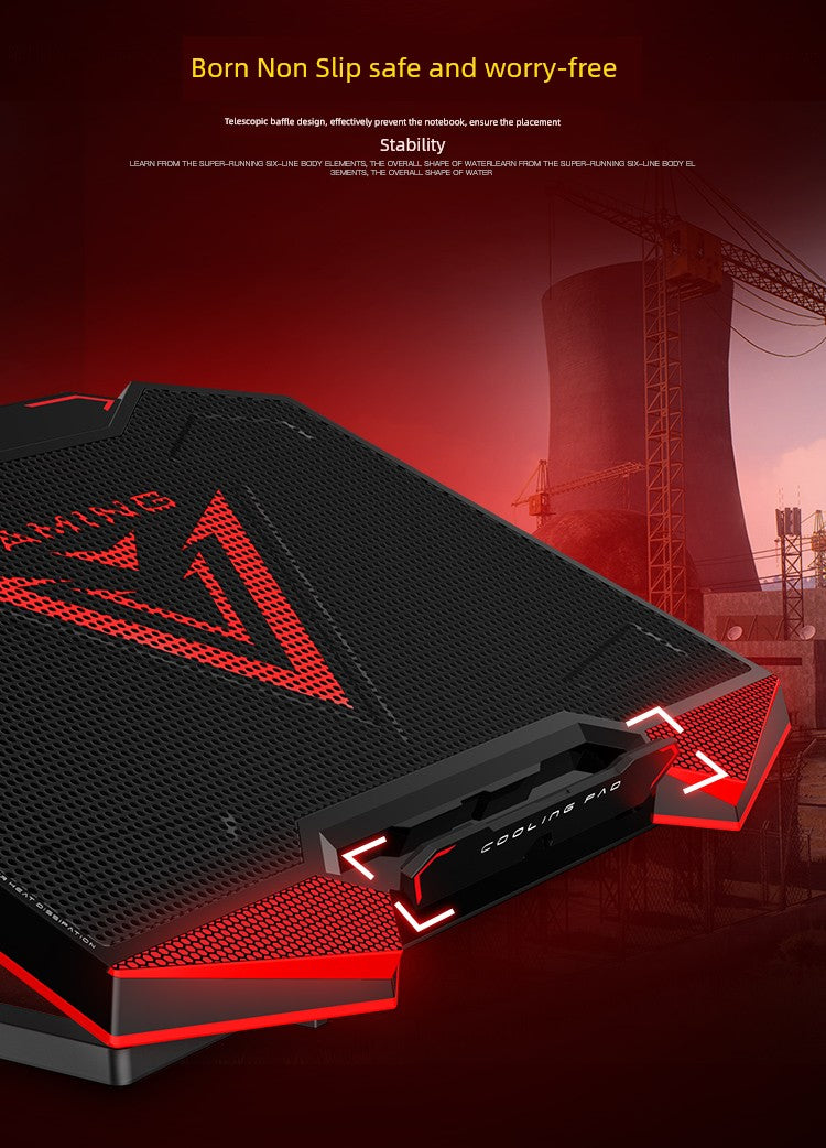 Colorful Star X15a Notebook Laptop Desktop Neutral Radiator 15.6-Inch Blowing Fan Mute Heating Pane Bracket Cooling Artifact Radiator Ventilating Fan Elevated Shelves