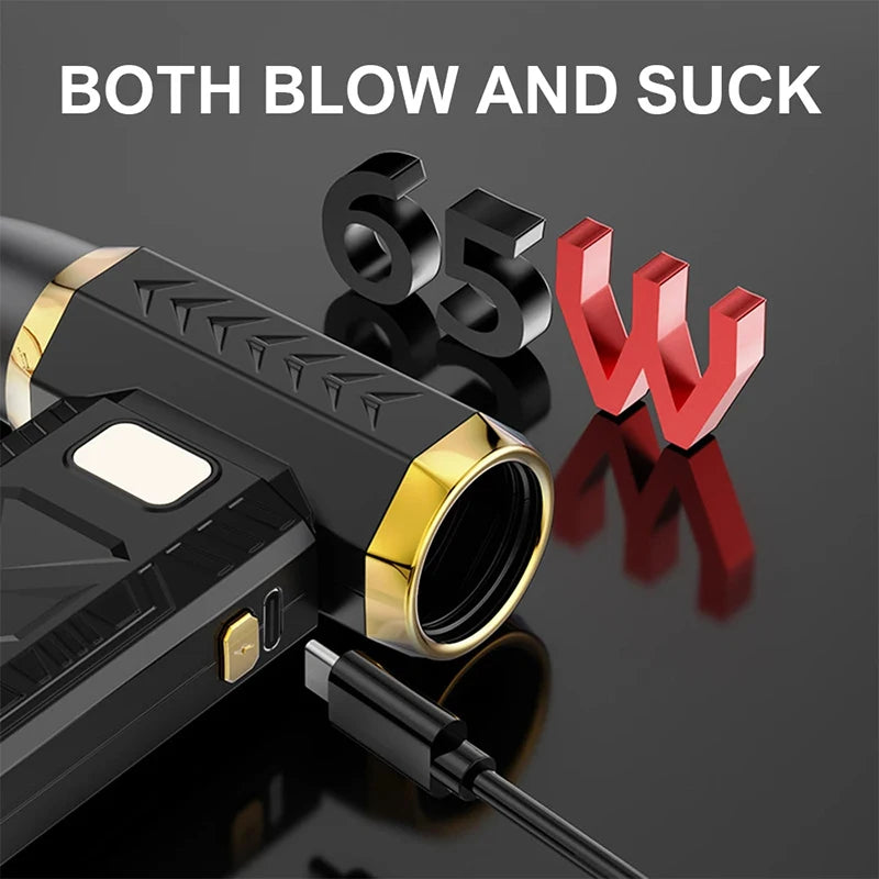 Xiaomi 1000000RPM Violent Fan Electric Powerful Air Blower Portable Dust Cleaner TypeC Charging 55m/s Brushless Turbo Jet Blower