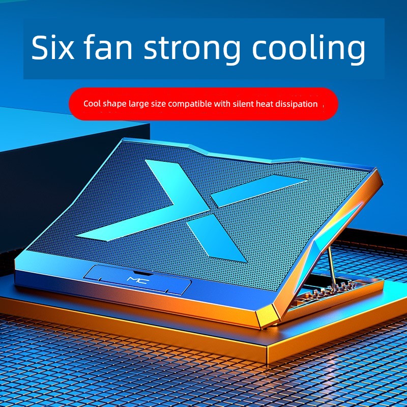 Colorful Star X15a Notebook Laptop Desktop Neutral Radiator 15.6-Inch Blowing Fan Mute Heating Pane Bracket Cooling Artifact Radiator Ventilating Fan Elevated Shelves