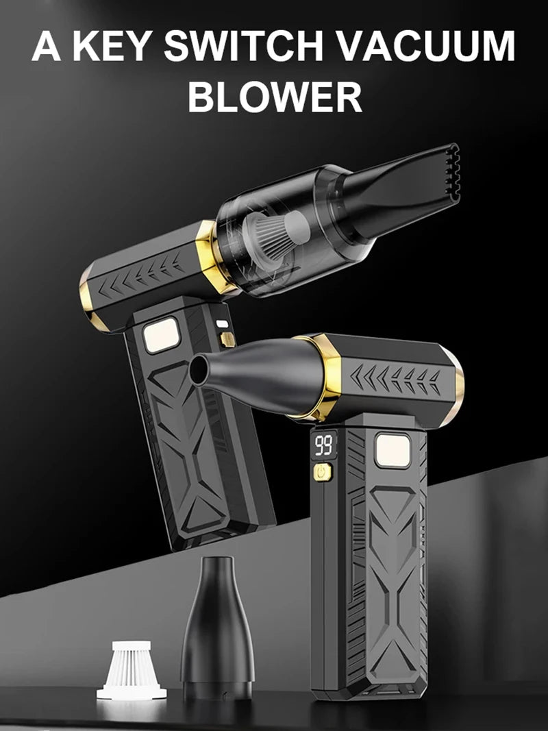 Xiaomi 1000000RPM Violent Fan Electric Powerful Air Blower Portable Dust Cleaner TypeC Charging 55m/s Brushless Turbo Jet Blower