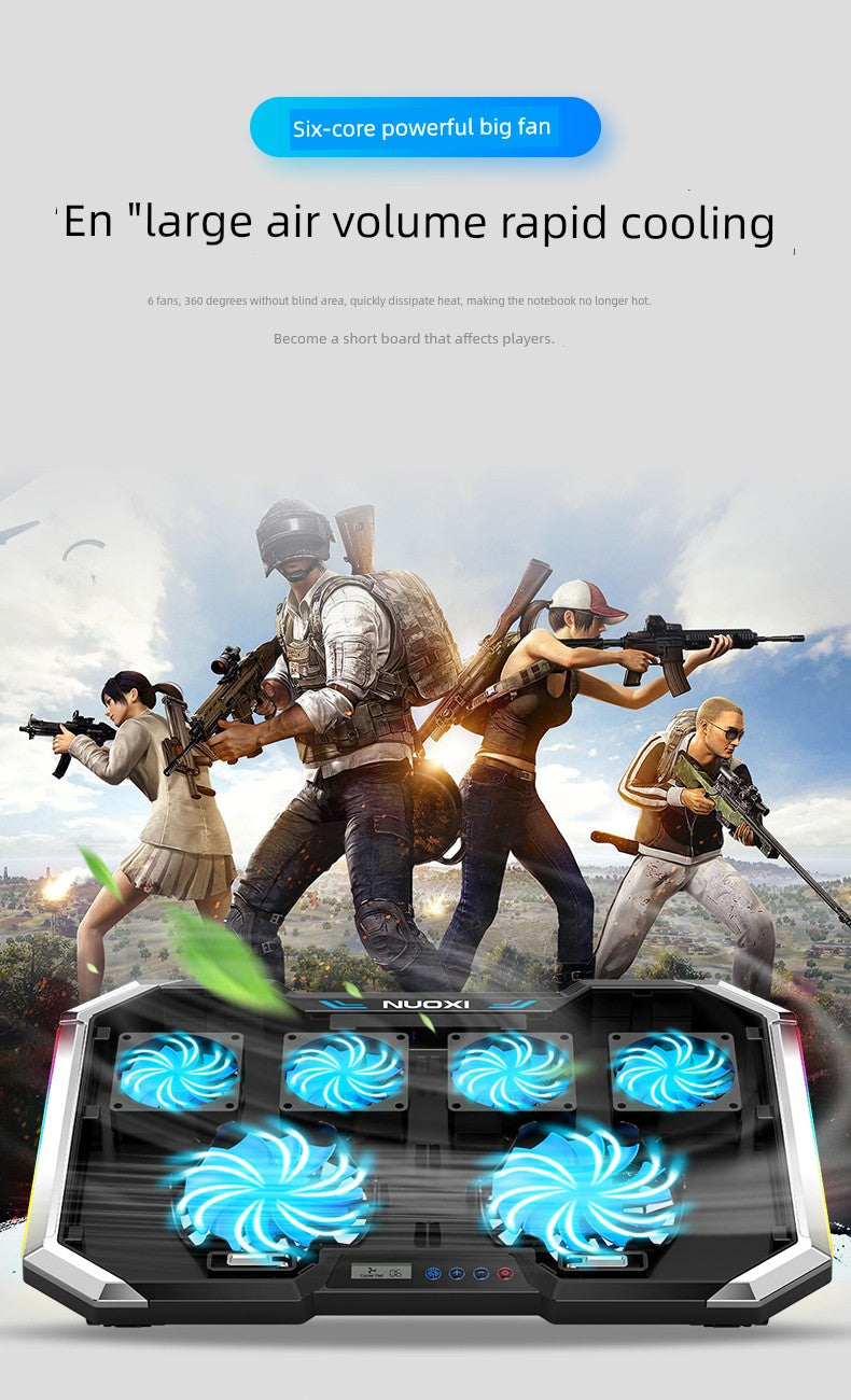 Colorful Star X15a Notebook Laptop Desktop Neutral Radiator 15.6-Inch Blowing Fan Mute Heating Pane Bracket Cooling Artifact Radiator Ventilating Fan Elevated Shelves