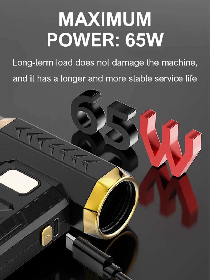 Xiaomi 1000000RPM Violent Fan Electric Powerful Air Blower Portable Dust Cleaner TypeC Charging 55m/s Brushless Turbo Jet Blower