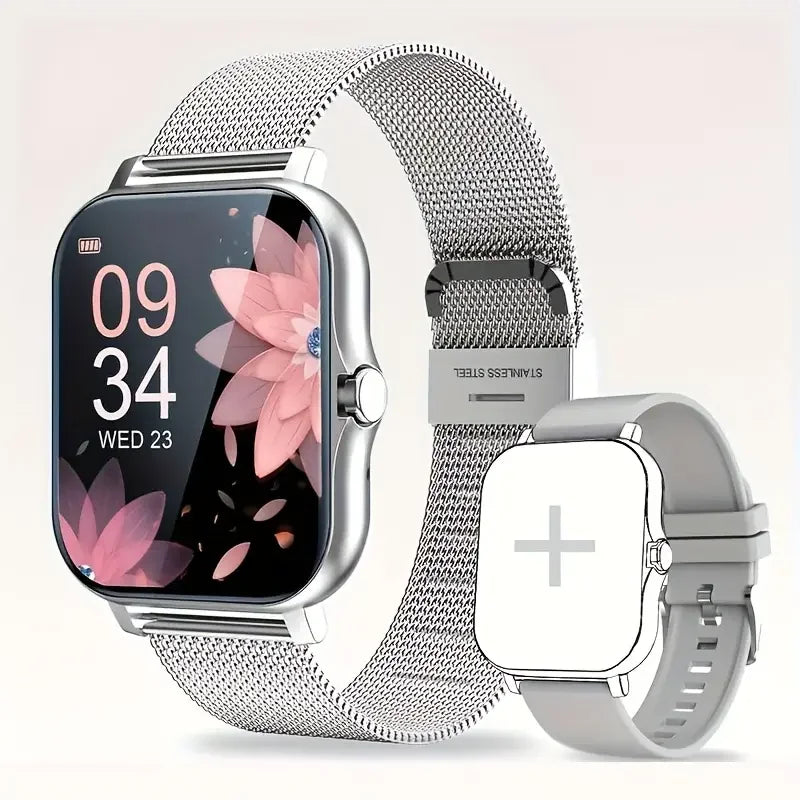Smartwatch, phone answering/calling, multi-sport mode, message reminder view, suitable for men/women